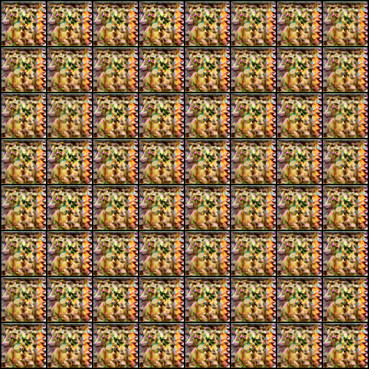 Attention DCGAN epoch 19 generated face samples