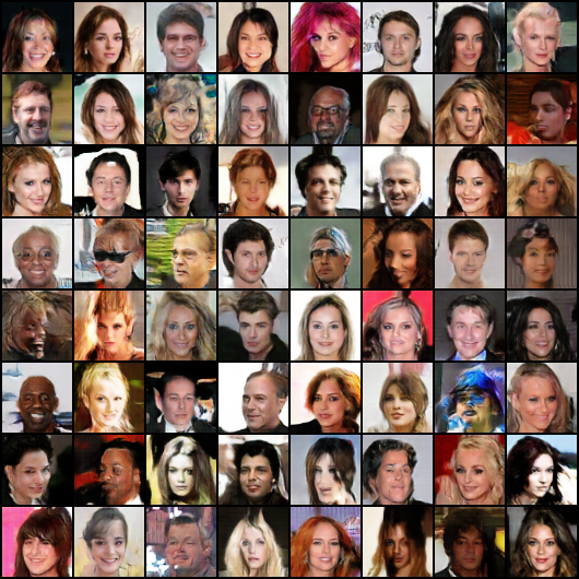 WGAN GP epoch 30 generated face samples